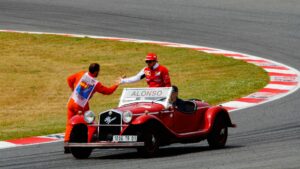 Le pilote Fernando Alonso